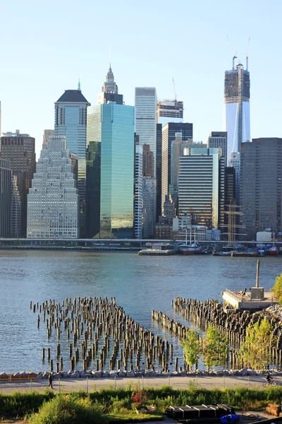 ニューヨーク市のスカイライン — ストック写真