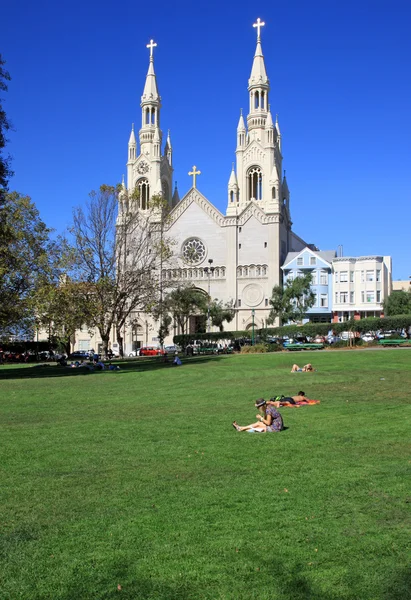 Sts. Peter and Paul Church in San Frascisco - USA — Stock Photo, Image