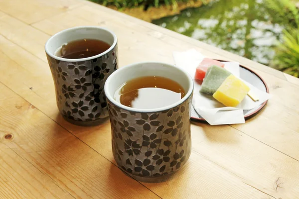 Tea in the garden — Stock Photo, Image