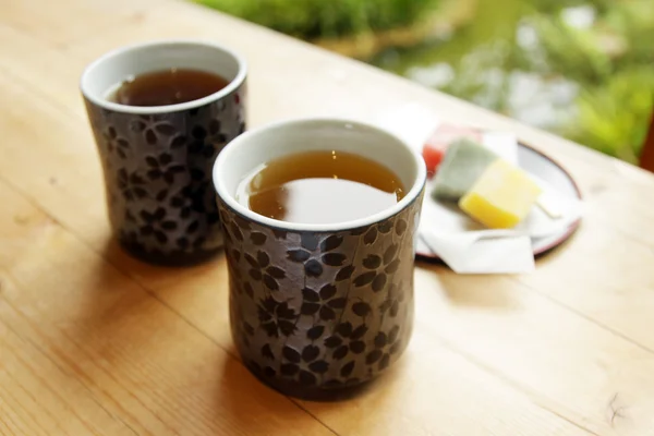 Tea in the garden — Stock Photo, Image