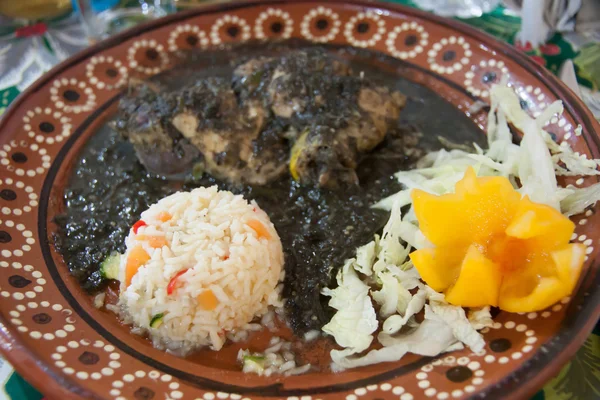 Mexican mole de huitlacoche — Stock Photo, Image