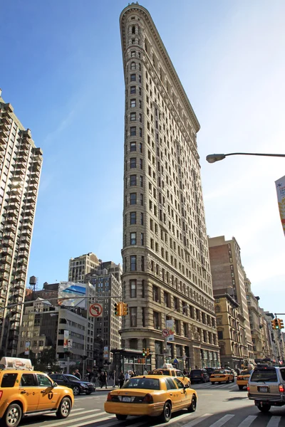 O Flatiron em Nova Iorque — Fotografia de Stock