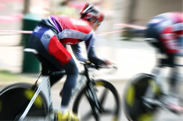 Carrera de bicicleta — Foto de Stock