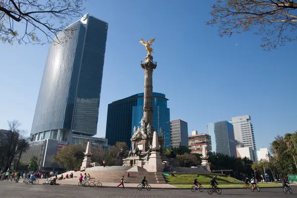 Indipendence monumet, Mexiko city — Stockfoto