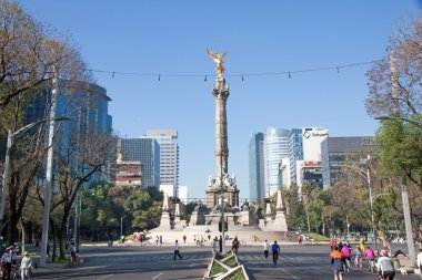 Indipendence Monument, Mexico City clipart