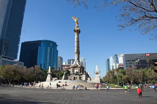 Monumento à Indipendência, Cidade do México — Fotografia de Stock