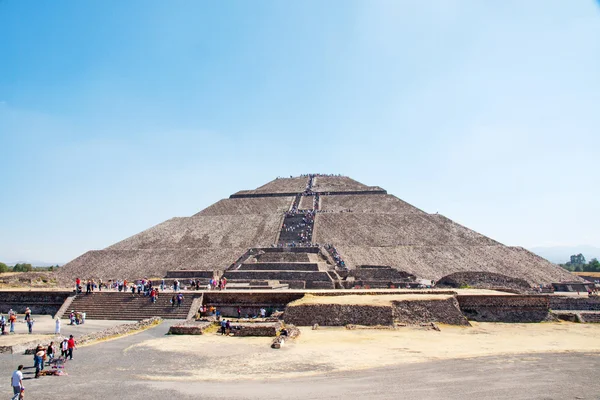 Teotihuacan, Mexico Rechtenvrije Stockafbeeldingen