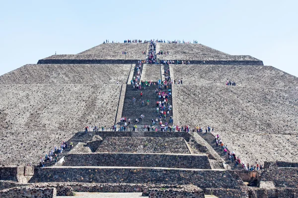 Teotihuacan, Mexico Rechtenvrije Stockafbeeldingen