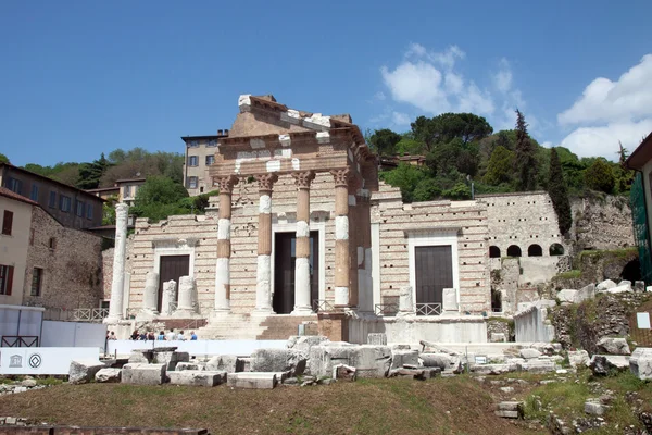 Capitolium, brescia, Italiencapitolium，布雷西亚，意大利 — 图库照片