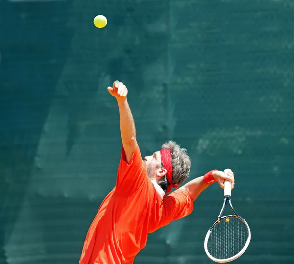 Mistrz tenisowy — Zdjęcie stockowe