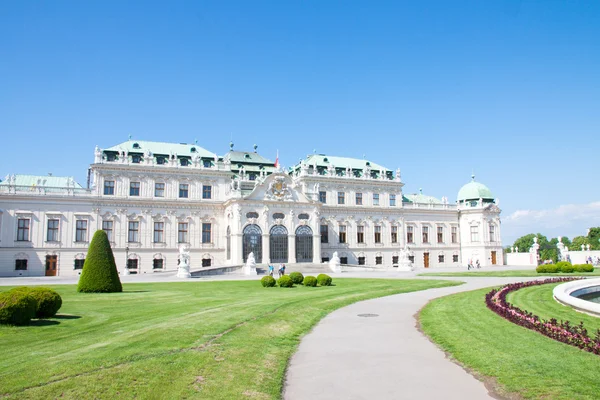 Belweder, wien, austria — Zdjęcie stockowe