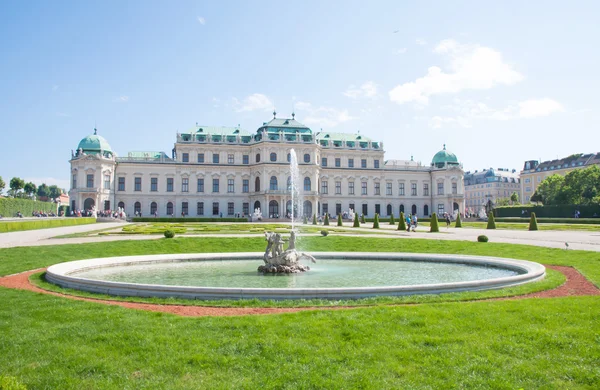 Palác Belvedere, wien, Rakousko — Stock fotografie