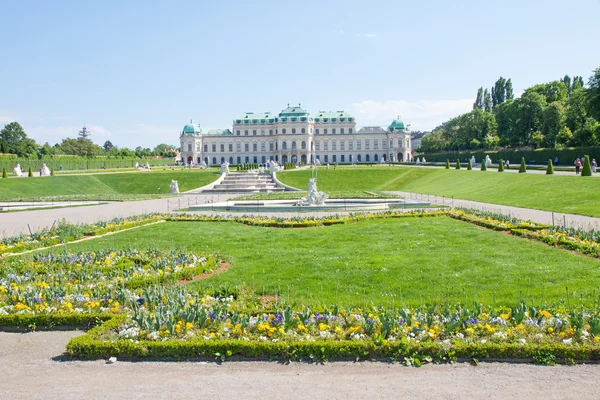 Palácio Belvedere, Wien, Áustria — Fotografia de Stock
