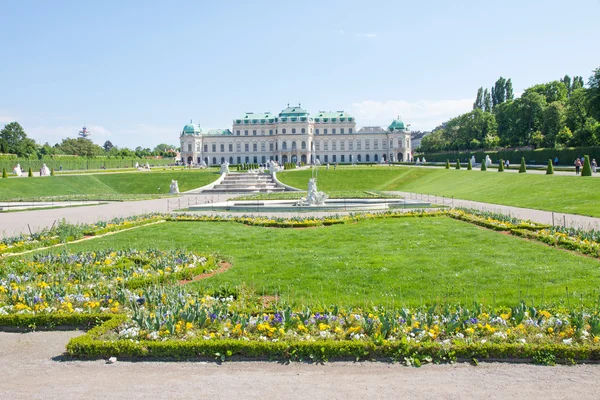 Schloss Belvedere, Wien, Österreich — Stockfoto