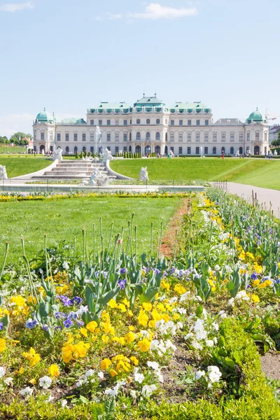 Palacio Belvedere en Wien, Austria — Foto de Stock