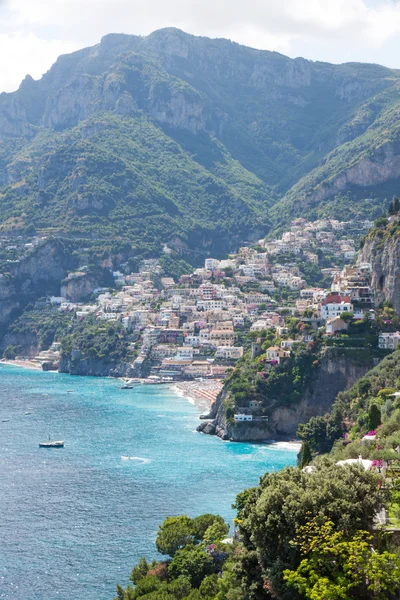 Positano, costiera amalfitana, Itálie — Stock fotografie