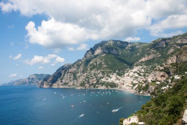 Positano, amalfi coast, İtalya