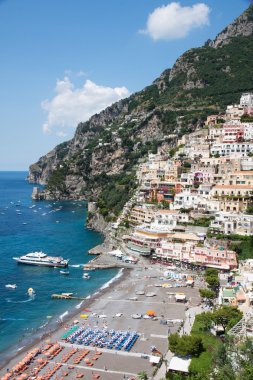 Positano, amalfi coast, İtalya