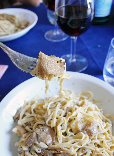 Fettuccine with truffle — Stock Photo, Image