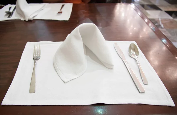 Bir restoranda masa — Stok fotoğraf
