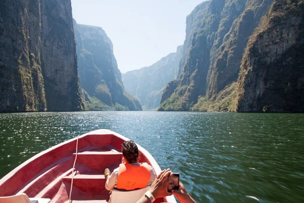 Kanion sumidero del, Meksyk — Zdjęcie stockowe