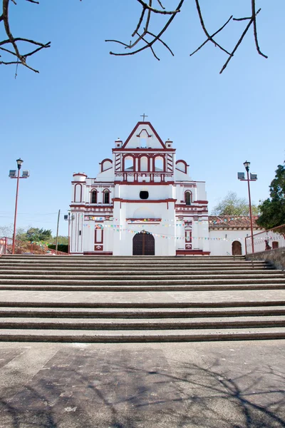 Chiesa di Chiapa de Corzo, Messico — Foto Stock