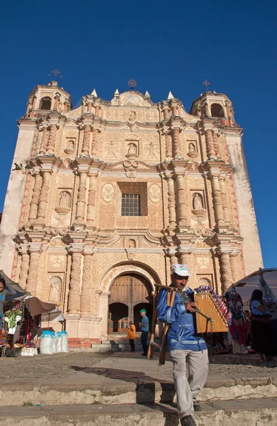 Santo domingo Kościół, san cristobal de las casas, Meksyk — Zdjęcie stockowe