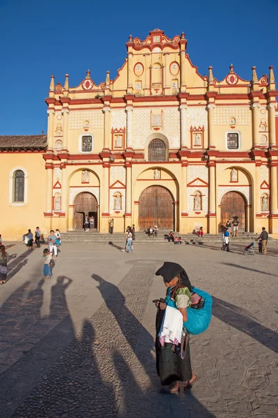 Catedral de San Cristóbal, Chiapas, México — Foto de Stock