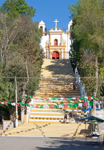 Guadalupe kyrka, san cristobal de las casas, Mexiko — Stockfoto