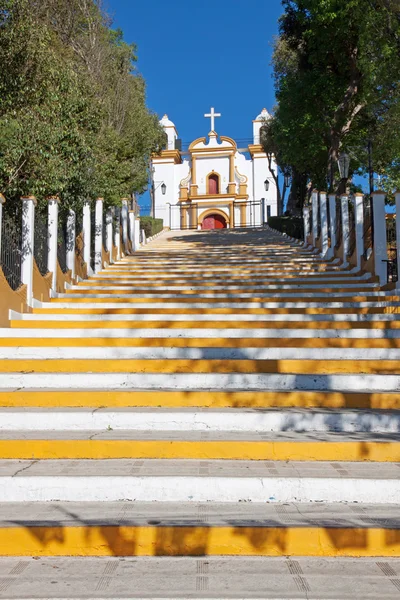 Guadalupe church, San Cristobal de las Casas, Мексика — стоковое фото