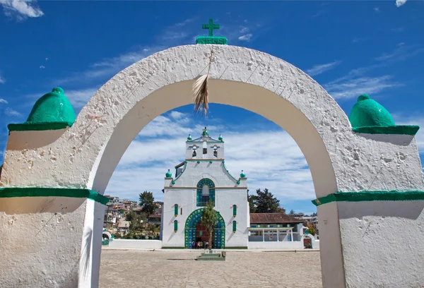 San juan chamula, chiapas, mexiko — Stockfoto