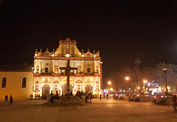 San Cristobal Cathedral, Chiapas, Mexico — Stock Photo, Image