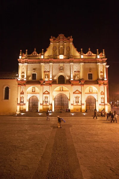 San Cristobal cathedral, Chiapas, Mexico — Stock Photo, Image