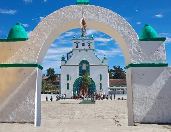 San Juan Chamula, Chiapas, Messico — Foto Stock