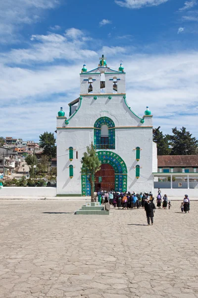 San juan chamula, chiapas, mexiko — Stockfoto