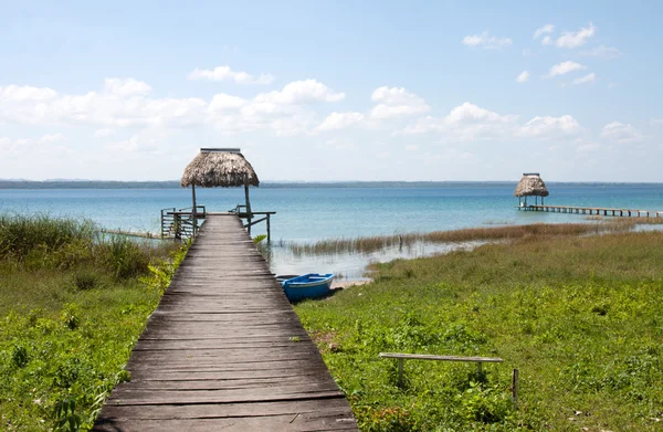 Πετέν λίμνη, flores, Γουατεμάλα — Φωτογραφία Αρχείου