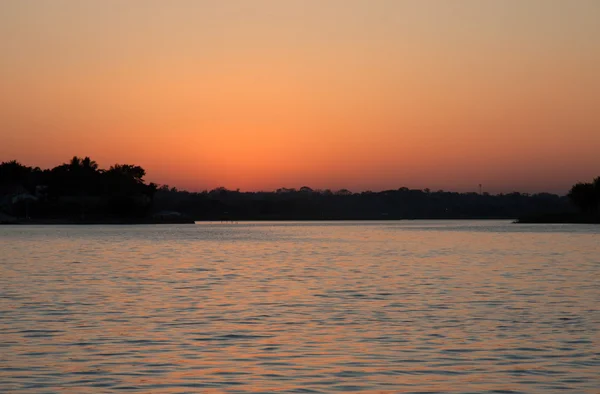 Lago Peten, Flores, Guatemala — Fotografia de Stock