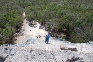 Coba ruins, Mexico clipart