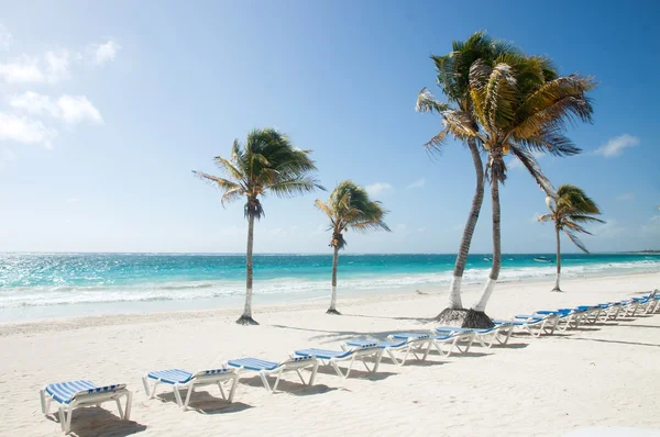 Tulum beach, mexiko — Stockfoto