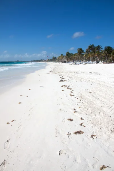 Tulum beach, mexiko — Stockfoto