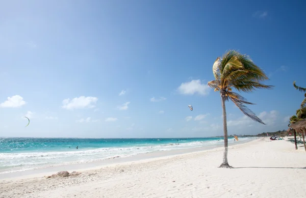 Plage de Tulum, Mexique — Photo