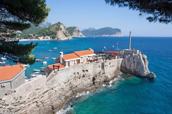 Petrovac Fort, montenegro — Stockfoto