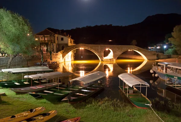 Río Crnojevica, Montenegro, Balcanes — Foto de Stock