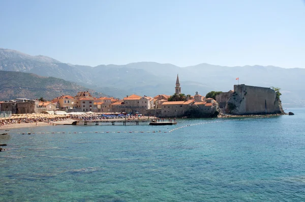 Oude binnenstad van Budva, Montenegro — Stockfoto