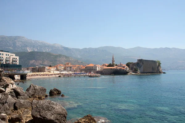 Oude binnenstad van Budva, Montenegro — Stockfoto