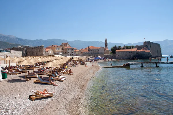 Gamla stan i Budva, Montenegro — Stockfoto