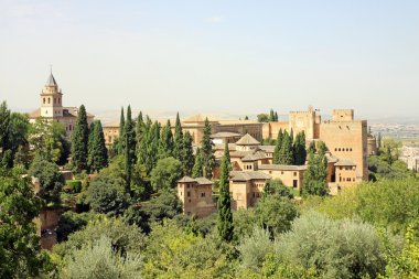 Alhambra, granada, İspanya