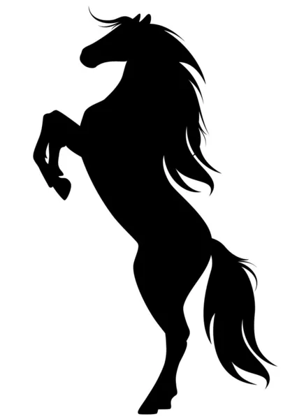 ᐈ Rearing Horse Silhouette Stock Drawings Royalty Free Rearing Horse Images Download On Depositphotos