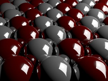 3D cam topları duvar kağıdı soyutlama doku arka plan