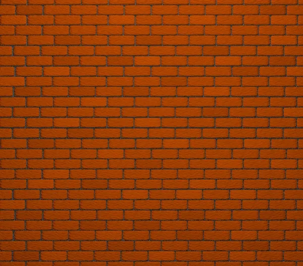 Textura de parede de tijolo vermelho / renderização de fundo . — Fotografia de Stock